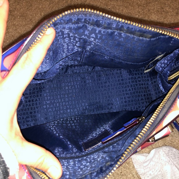 Kate Spade New York floral satchel purse - Picture 11 of 12